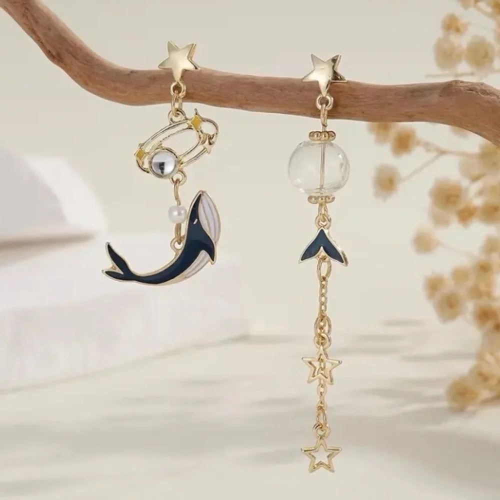 ✨Modcloth Baleen Whale Earrings